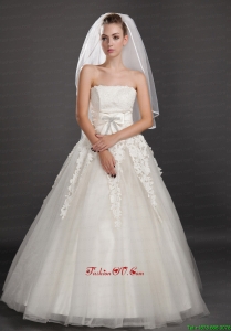 Two-tier Tulle With Ribbon Edge Wedding Veil