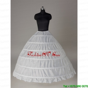 Top Seller Ball Gown Floor Length White Petticoat
