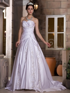 Beaded Ball Gown Bridal Dresses Tulle Sweetheart