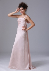 PalePink One Shoulder 2013 Prom Dress Taffeta Ruched