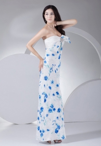 2013 Prom Dress Beading Printing Ankle-length Sweetheart