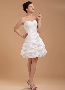 Custom Made For 2013 Wedding Dress With Sweetheart and Pick-ups