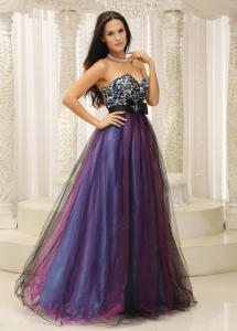 Leopard Sweetheart and Belt For Prom Dress Colorful Tulle