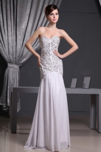 Beaded Sweetheart Prom Evening Dress for Spring Party