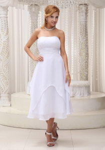 Dama Dresses for Quinceanera Ruched Strapless Chiffon