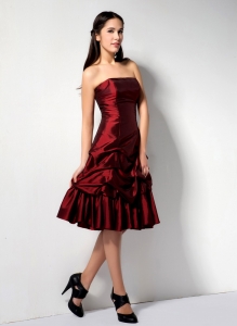 Red Straps Mini-length Chiffon Sequins Cocktail Dresses