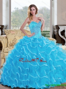 The Super Hot Ball Gown Sweetheart Sweet Sixteen Dress with Beading