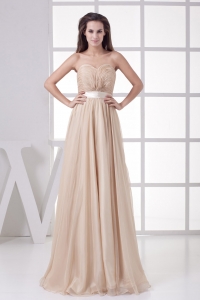 Most Popular 2013 Ruched Sweetheart Empire Long Prom Dress