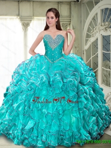 Classical Ball Gown Sweetheart Quinceanera Dresses for 2015 Fall