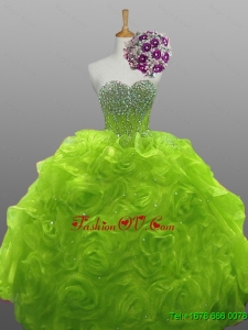 2015 Custom Made Quinceanera Dresses in Organza
