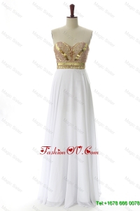 Cheap Sweetheart Custom Made Prom Dresses with Beading and Sequins