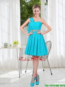 Beautiful A Line One Shoulder Bridesmaid Dresses for Party