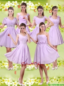 Discount A Line Lavender prom Dresses with Beading
