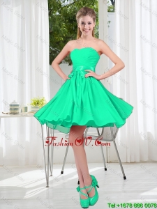 A Line Sweetheart Belt Modest Prom Dresses for Party