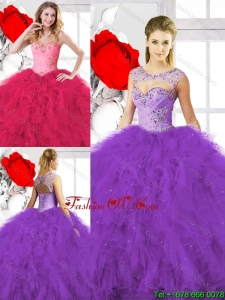 Classical Beading Ball Gown Sweet 16 Gowns with Sweetheart