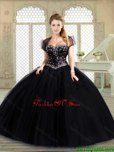 2016 Pretty Sweetheart Quinceanera Gowns with Beading