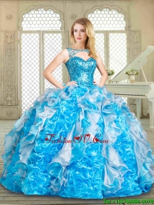 2016 Summer Hot Sale Multi Color Classic Quinceanera Dresses with Paillette and Ruffles