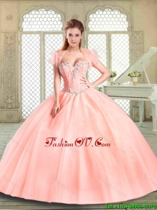 Pretty Sweetheart Beading Classic Quinceanera Gowns for Spring