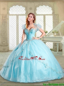 Beautiful Sweetheart Beading Pretty Quinceanera Dresses for 2016