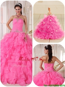 Fall Perfect Ball Gown Strapless Quinceanera Gowns with Beading