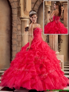 New style Ball Gown Sweetheart Floor Length Quinceanera Dresses