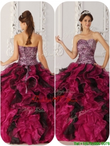 Cheap Ball Gown Floor Length Sweet Sixteen Dresses in Multi Color