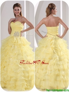 Exclusive Ball Gown Sweet Sixteen Dresses with Appliques