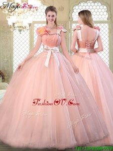 Beautiful Asymmetrical Quinceanera Dresses with Bowknot for 2016