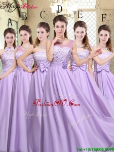 Hot Sale Empire Lavender 2016 Prom Dresses