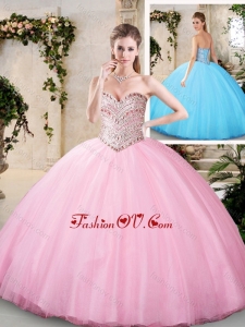 2016 Modern Beading Quinceanera Dresses with Sweetheart