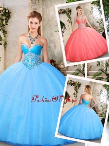 Exclusive Ball Gown Quinceanera Dresses with Beading