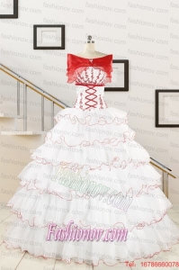 Popular White Sweet 16 Dresses with Appliques