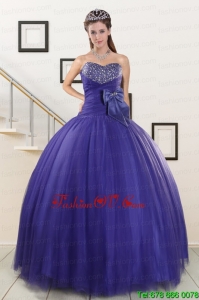 Best Elegant Sweetheart Quinceanera Dresses with Bowknot