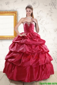 Appliques Classic Hot Pink Quinceanera Dresses with Lace Up