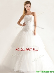 Plus Size Stylish Mermiand Wedding Dresses with Appliques and Beading