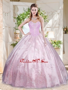 Best Beaded and Applique Modern Quinceanera Dresses with Really Puffy