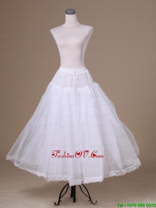 A Line Tulle Floor Length Pretty Wedding Petticoat