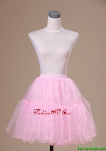 Mini Length Customize 2013 Baby Pink Petticoat