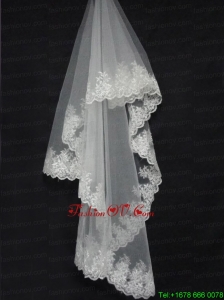 Lace Decorate The Bridal Veil On Sale
