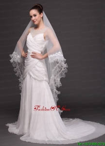 Two-tier Organza Bridal Veil On Sale