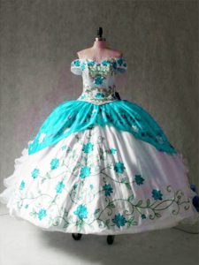 Popular Floor Length Ball Gowns Cap Sleeves Multi-color Quinceanera Dresses Lace Up