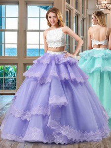 Dynamic Straps Sleeveless Tulle Quince Ball Gowns Beading Backless