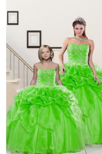 Smart Pick Ups Floor Length Ball Gown Prom Dress Sweetheart Sleeveless Lace Up