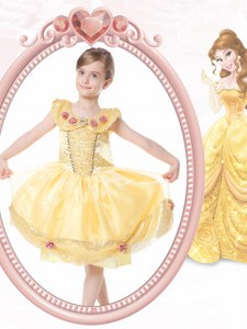 Ball Gowns Flower Girl Dresses for Less Gold Scoop Organza Sleeveless Knee Length Clasp Handle