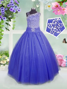 Top Selling Sleeveless Beading Side Zipper Teens Party Dress